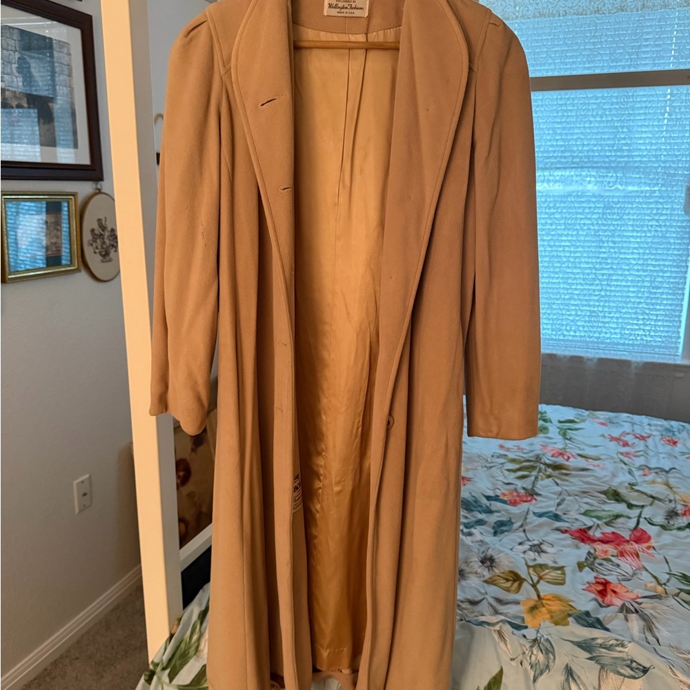 Vintage Kashmiracle by Wellington Fashions Women's Coat - Camel